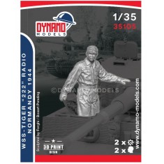 1/35 WSS Tiger 222 Commander Normandy 1944 No.3