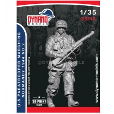1/35 US Paratrooper 'Rifleman' Marching (Normandy 1944) No.2