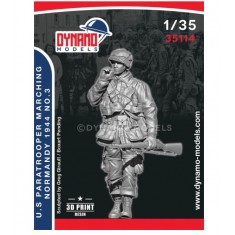 1/35 US Paratrooper 'Rifleman' Marching (Normandy 1944) No.3