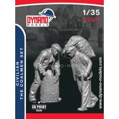 1/35 Civilian Coalmen Set (2 figures)