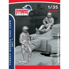 1/35 French Modern Tank Crew Set 1 (2 figures)