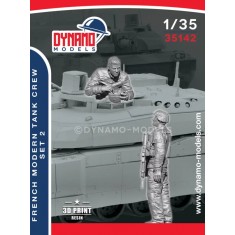 1/35 French Modern Tank Crew Set 2 (2 figures)