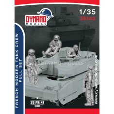 1/35 French Modern Tank Crew Full Set (4 figures)