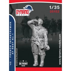 1/35 1940 French Infantryman at Rest No.1