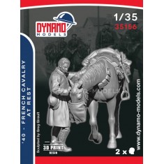 1/35 1940 French Cavalry at Rest No.1