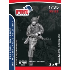 1/35 Fallschirmjager on Motorcycle No.2 - Normandy 1944