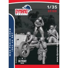 1/35 WSS PAK40 Crew 1942-44 Set (4 figures)