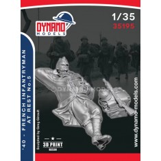 1/35 1940 French Infantryman at Rest No.5