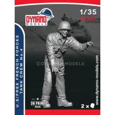 1/35 U.S / Free French Forces Tanker 1944 No.4