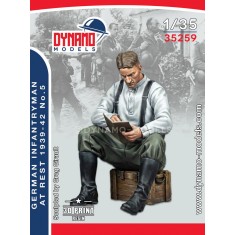 1/35 German Infantryman at Rest 1939-42 No.5