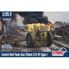 1/35 French Anti-Tank Gun 25mm S.A 34 Type I [Standard Edition]