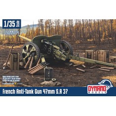 1/35 French Anti-Tank Gun 47mm S.A 37 [Standard Edition]
