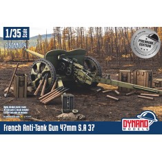 1/35 French Anti-Tank Gun 47mm S.A 37 [Premium Edition]