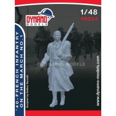 1/48 French Infantry on the March 1940 Ver.1