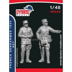 1/48 French Gendarme 1944 Set (2 figures)