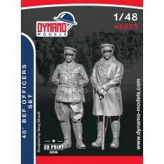 1/48 40 BEF Officers Set (2 figures)