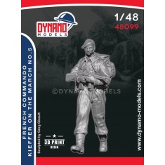 1/48 French Commando Kieffer Marching No.5