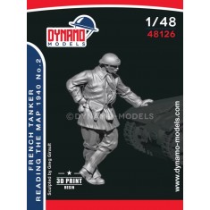 1/48 French 40 Tanker Checking the Map No.2