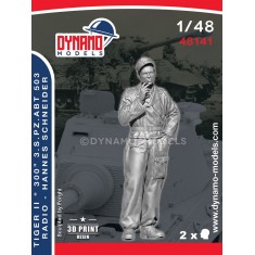 1/48 German King Tiger ''300'' Radio Operator H. Schneider Normandy 1944