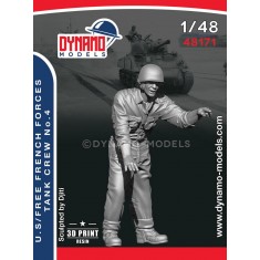 1/48 US and Free French Forces Tanker 1944 No.4