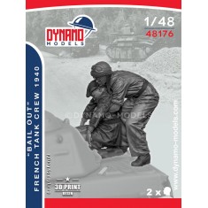 1/48 ''Bail Out'' French Tank Crew 1940 Set