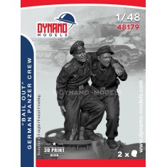 1/48 ''Bail Out'' German Tank Crew Set