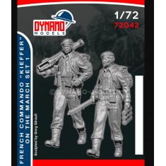 1/72 French Commando Kieffer Marching Set 1