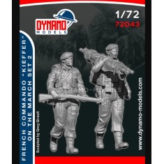 1/72 French Commando Kieffer Marching Set 2