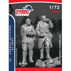 1/72 French Officers at Rest 1940 Set