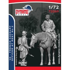 1/72 French Cavalry at Rest 1940 No.2