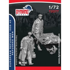 1/72 Civilians - Refugees Men (2 figures)