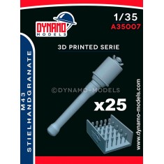 1/35 German Weapon M43 Stielhandgranate (25pcs)