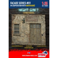 1/35 Building Facade #1 - Nightshift Collaboration (Resin)