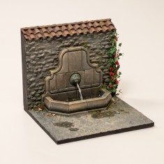 1/35 The Village Fountain Vignette Base (3D Printed)