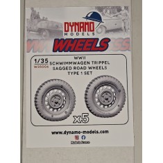 1/35 WWII Trippel SG.3 Sagged Road Wheels