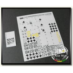 Decals for 1/35 GD, 18.PzAbt, 11.PD, DR Panzer IVs (Ausf. F1/F2/G)