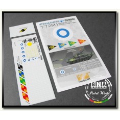 Decals for 1/35 Finnish T-72M1