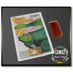 1/35 Stickers - Orange Reflectors the Modern Swedish AFVs