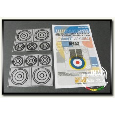 1/35 Paint Mask - Allied RAF-style Air Recognition Roundels 