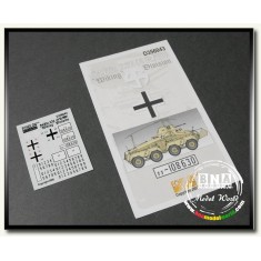Decals for 1/35 SdKfz.232 (8 RAD) Wiking Division