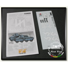 Decals for 1/35 SdKfz.231/232 (8 RAD) DAS REICH DIV