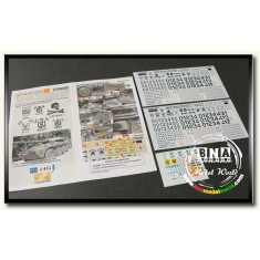 Decals for 1/35 Spanish VRC-105 Centauro RCV