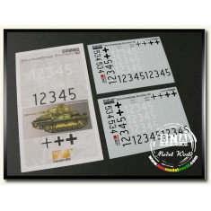 Decals for 1/35 German Panzerkampfgruppe Strachwitz (Part 1)