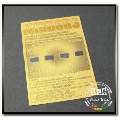 1/35 Mirror Film - German Wiesel Mk20A1 & TOW Mirrors