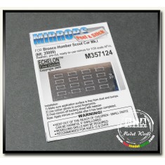 1/35 Adhesive Mirror Film - Humber Scout Car Mk.I for Bronco kit