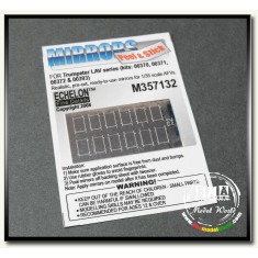 1/35 Adhesive Mirror Film - LAV series Mirrors for Trumpeter kit