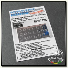 1/35 Adhesive Mirror Film - M151 Ford Mutt Series for Academy