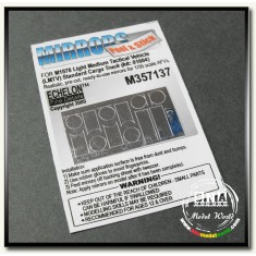 1/35 Mirror Film - M1078 LMTV Cargo Truck for Trumpeter kit