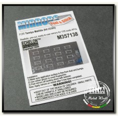 1/35 Mirror Film - Matilda 2 Mk.III/IV for Tamiya kit