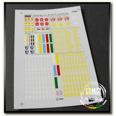 Decals for 1/35 Spanish Mech. Div. "Brunette" Leopard 2A4s